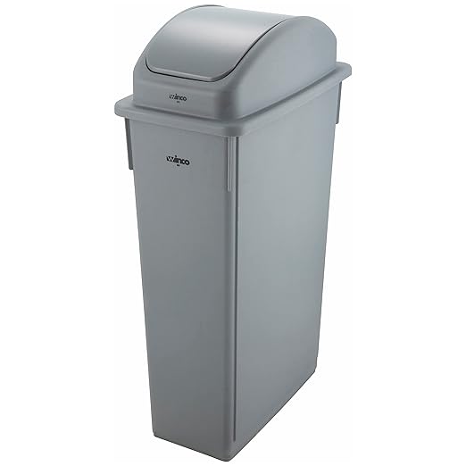 PTC-23SG || Slender Trash Bin, 23 Gallons